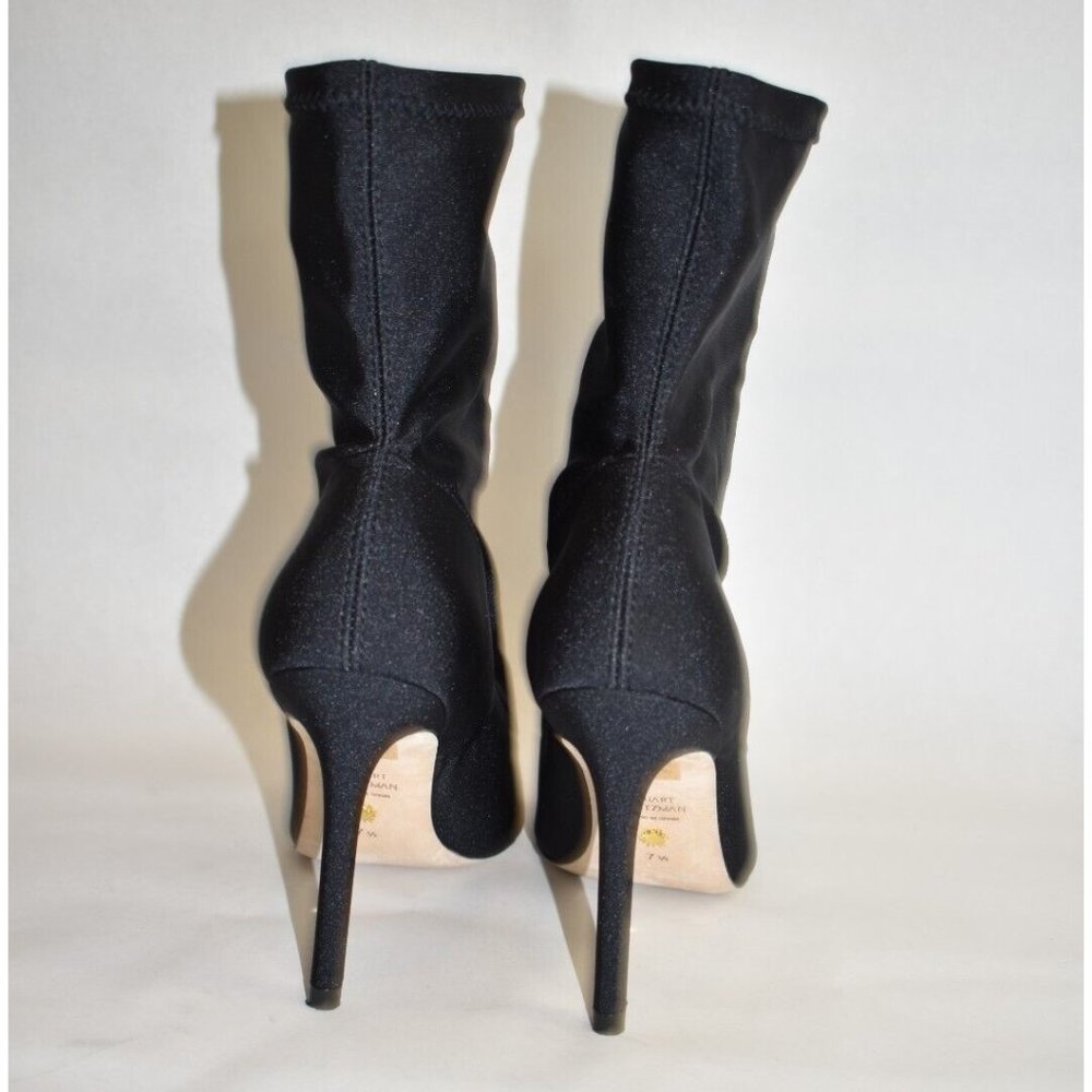 $650 Stuart Weitzman 100 Pointed Toe Stretch Boot… - image 6